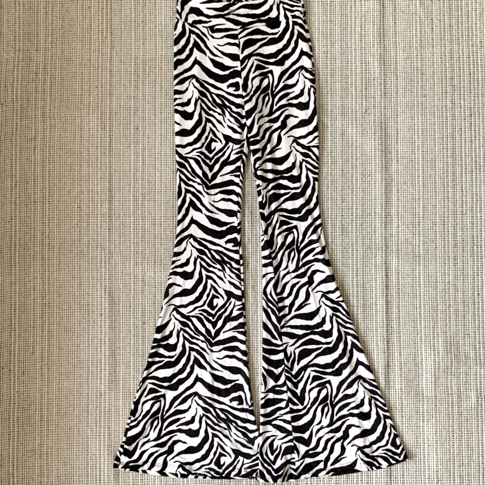Zebra Print Pants